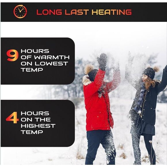 Heated Socks Men Women rechargeable Washable Battery Operated - Picture 4 of 9